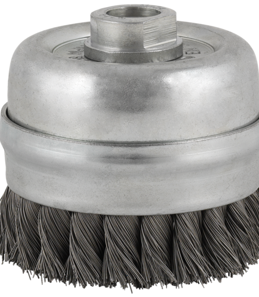 ESCOVA TIPO COPO TORCIDA 100X25XM14 TYROLIT BASIC