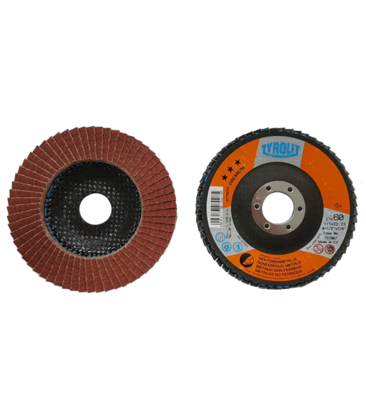 DISCO FLAP ALUMINIO 4½